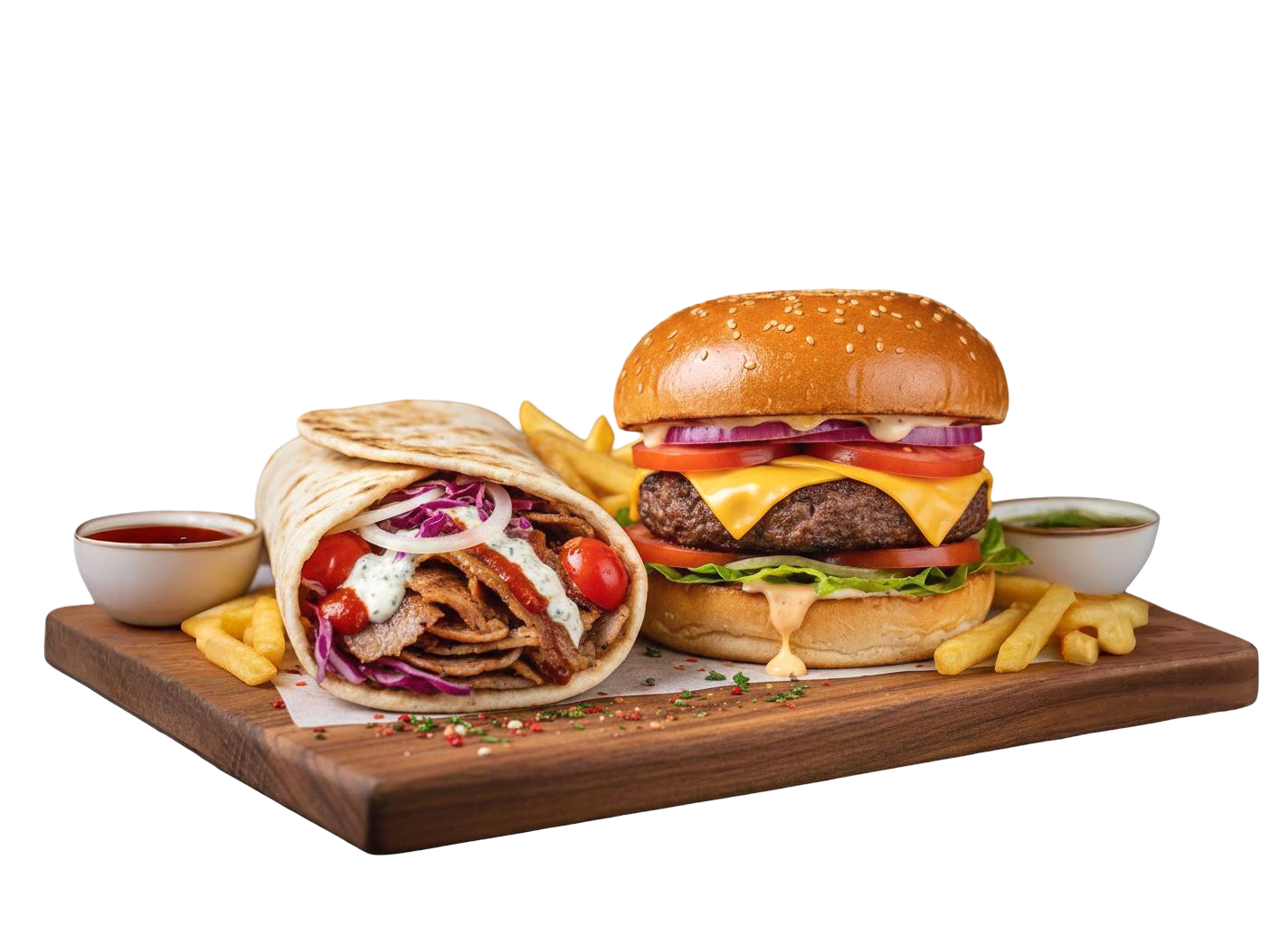 Kebab dan Burger Nyamil